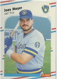 1988 Fleer Update Baseball Cards       040      Joey Meyer